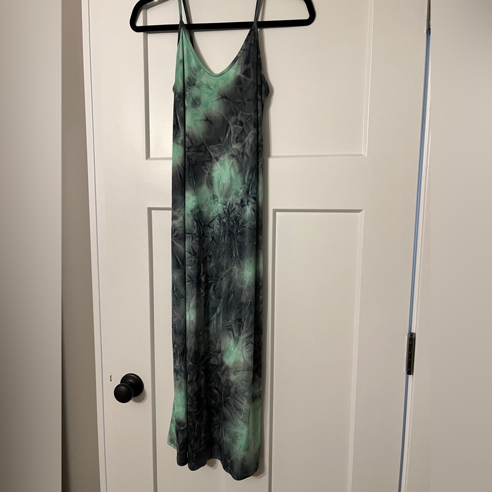 MTS Tie-dye maxi dress